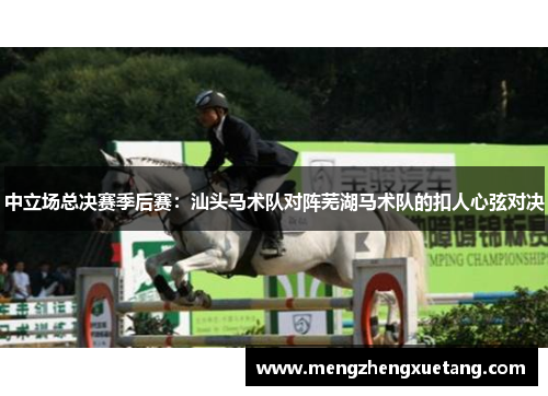 中立场总决赛季后赛：汕头马术队对阵芜湖马术队的扣人心弦对决