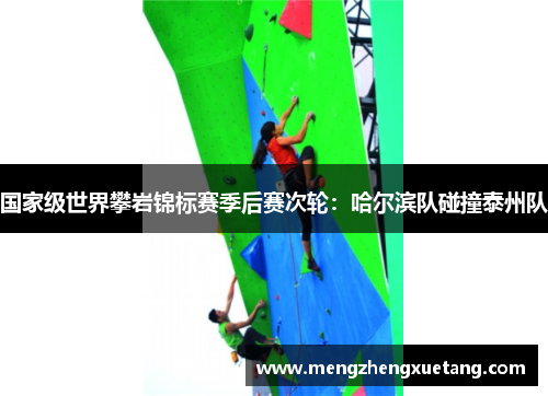 国家级世界攀岩锦标赛季后赛次轮：哈尔滨队碰撞泰州队